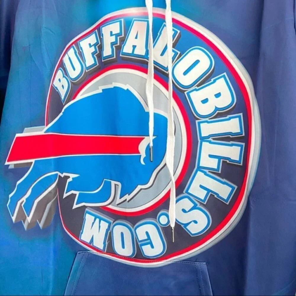 Buffalo Bills Graphic Pullover Hoodie S/M